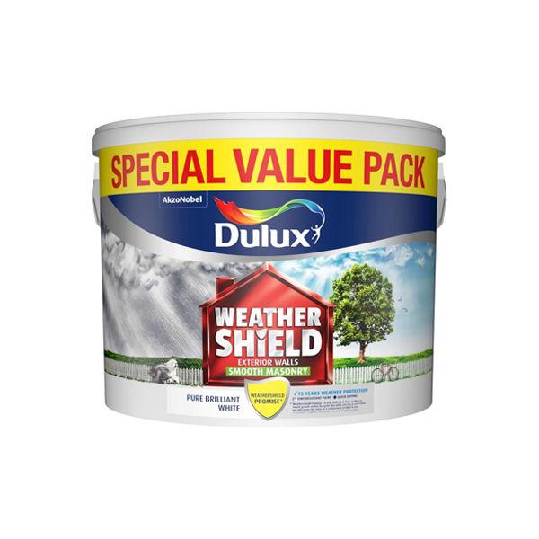 DULUX RETAIL W/SHIELD A/W/P SMOOTH PBW 7.5L