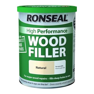 RONSEAL HIGH PERF WOOD FILLER NATURAL 1KG