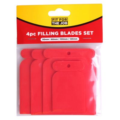 FFJ 4PC PLASTIC FILLING KNIFE SET