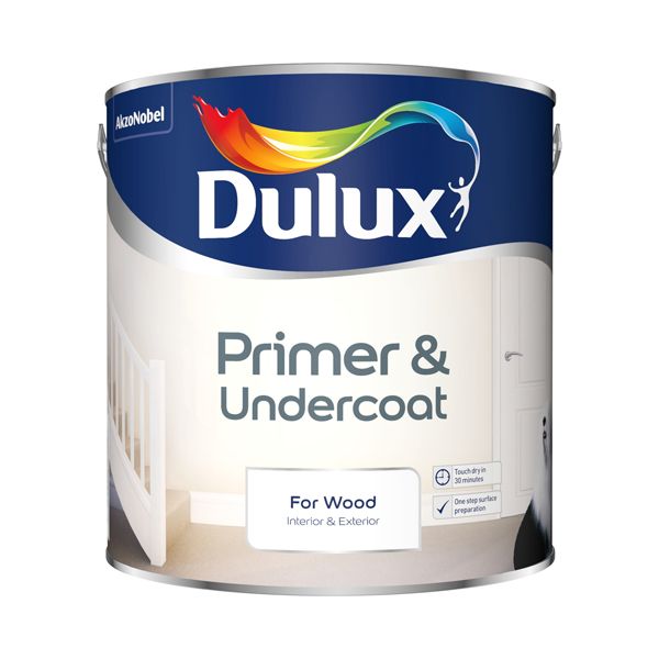 DULUX RETAIL PRIMER &amp; UNDERCOAT FOR WOOD 2.5L