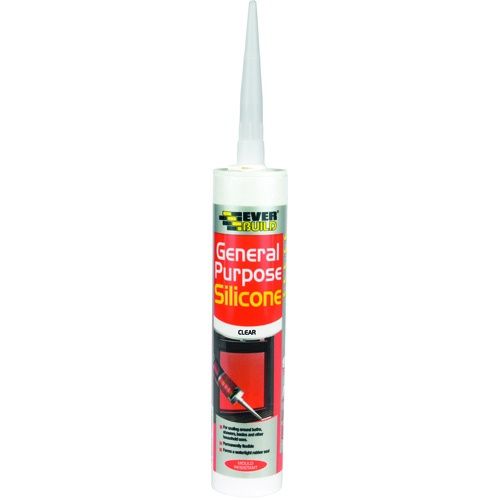 SIKA GEN PURPOSE SILICONE CLEAR 280ML
