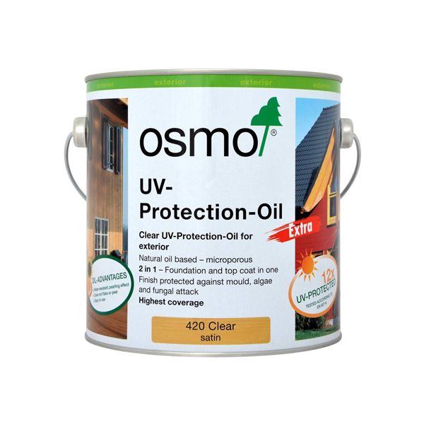 Osmo UV-Protection-Oil Extra 420 Clear Satin 2.5L