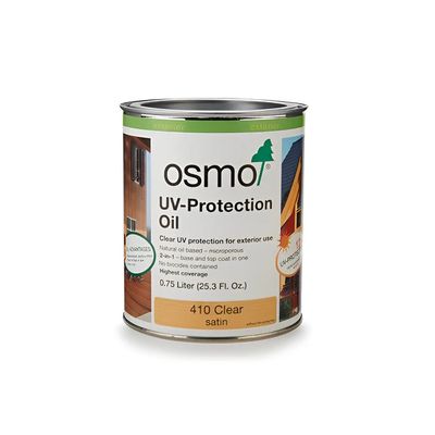 Osmo UV-Protection-Oil Clear 410 Satin 0.75L