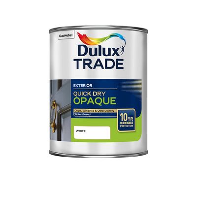 Dulux Trade QD Opaque White 1L