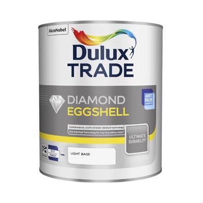 Dulux Trade Diamond Eggshell Light Base 1L