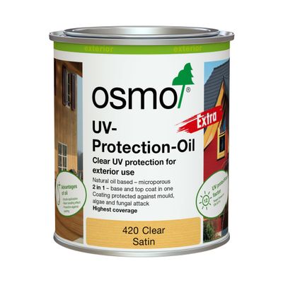 Osmo UV-Protection-Oil Extra 420 Clear Satin 0.75L