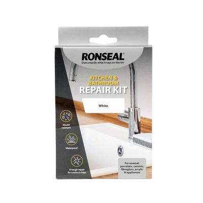 RONSEAL KITCHEN &amp; BATHROOM REPAIR KIT WHITE