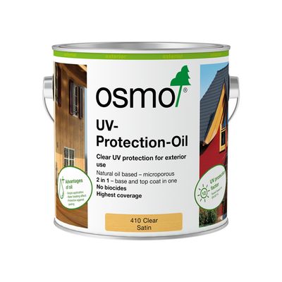 Osmo UV-Protection-Oil Clear 410 Satin 2.5L