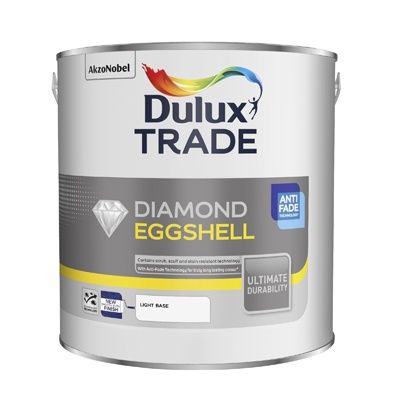 Dulux Trade Diamond Eggshell Light Base 2.5L
