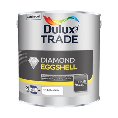 Dulux Trade Diamond Eggshell PBW 2.5L
