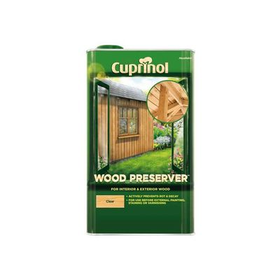 CUPRINOL WOOD PRESERVER CLEAR 1L