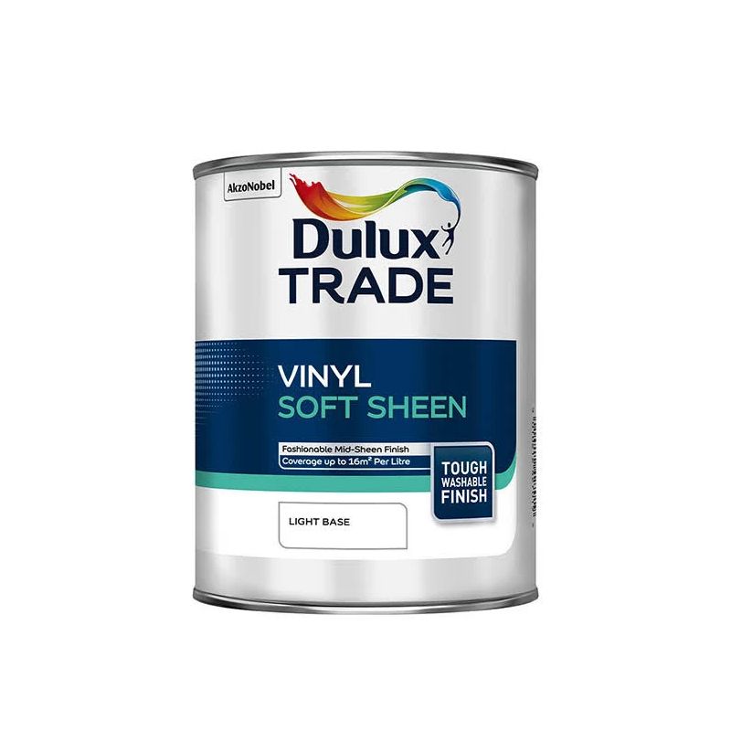 Dulux Trade Vinyl Soft Sheen Light Base 1L