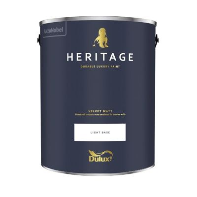 DULUX TRADE HERITAGE VELVET MATT LIGHT BS 5L