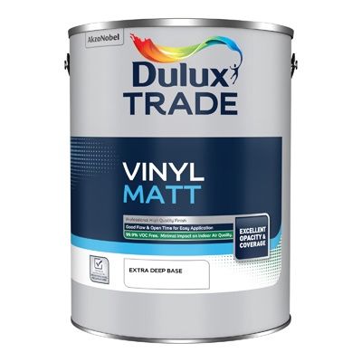 Dulux Trade Vinyl Matt Extra Deep Base 5L