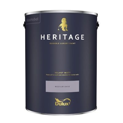 DULUX TRADE HERITAGE VELVET MATT MEDIUM BS 5L
