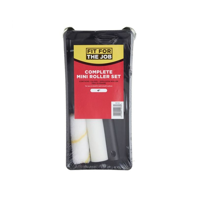 FFJ MINI ROLLER KIT: EMULSION &amp; GLOSS 4"