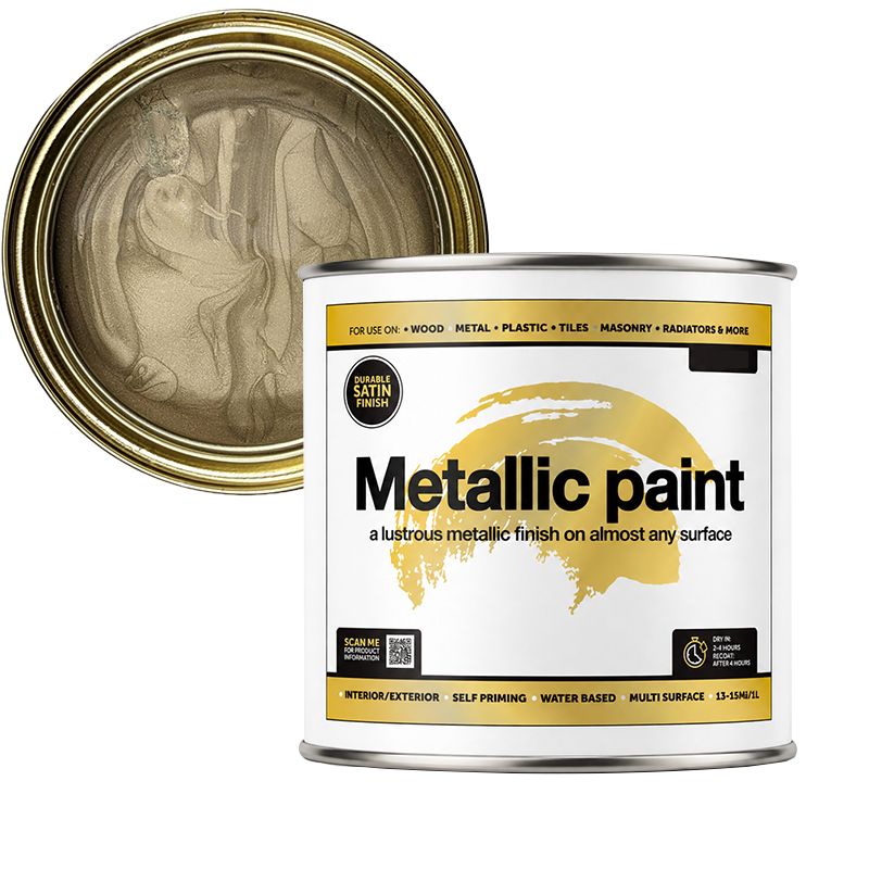 Colour Centre Metallics Light Gold No.7 750ml