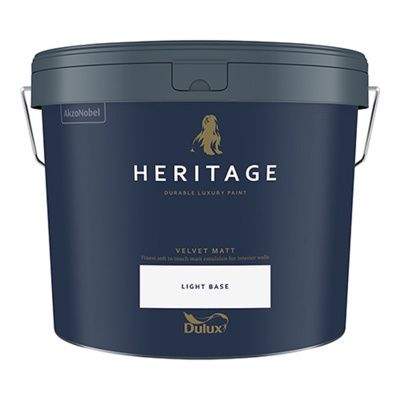 DULUX TRADE HERITAGE VELVET MATT LIGHT BS 10L
