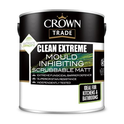 CROWNT CLEANEX MOULD INHIB MATT WHITE 2.5L