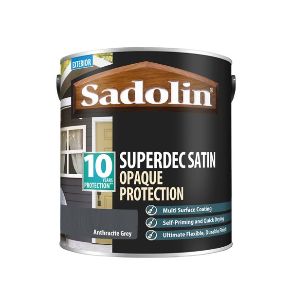 SADOLIN SUPERDEC ANTHRACITE GREY 2.5L