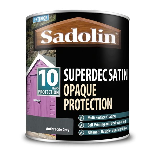 SADOLIN SUPERDEC ANTHRACITE GREY 1L