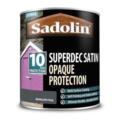 SADOLIN SUPERDEC ANTHRACITE GREY 1L