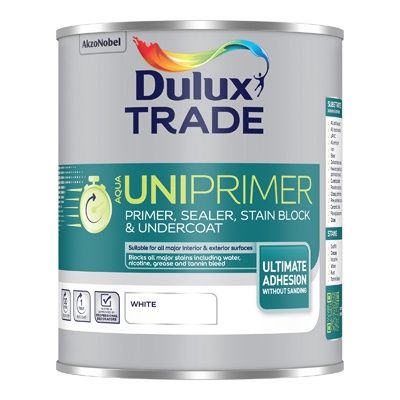 DULUX TRADE AQUA UNIPRIMER WHITE 1L