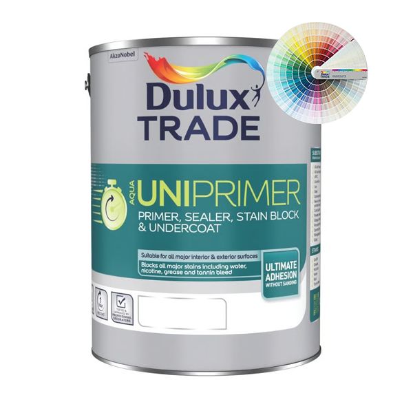 DULUX TRADE AQUA UNIPRIMER TINTED COLOUR 5L