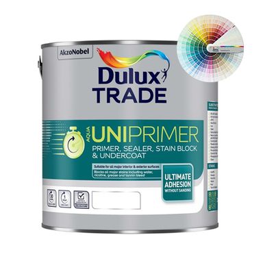 DULUX TRADE AQUA UNIPRIMER TINTED COLOUR 2.5L