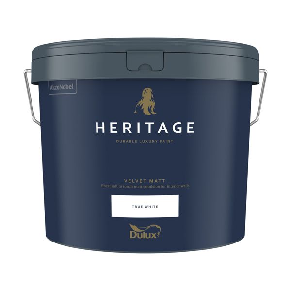 DT HERITAGE MATT TRUE WHITE 10L