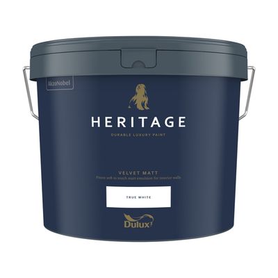 DT HERITAGE MATT TRUE WHITE 10L