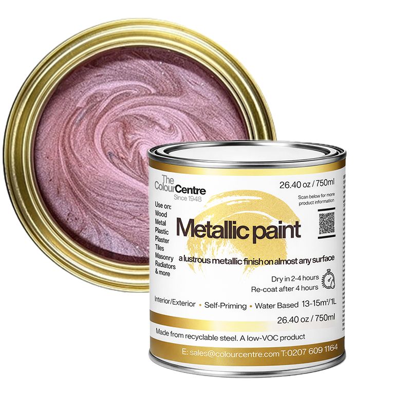 Colour Centre Metallics Dusky Rose No.20 750ml
