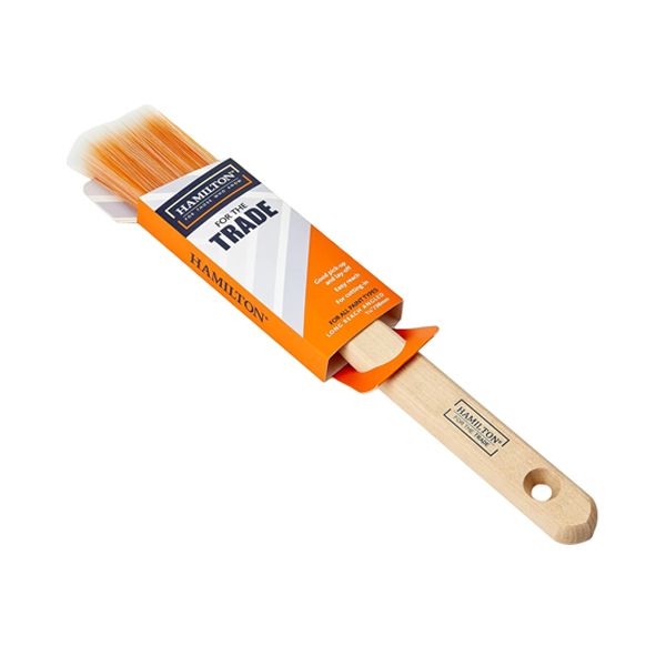 Hamilton For The Trade Long Handle Angled Brush 1.5" (36mm)