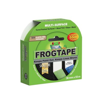 FROG TAPE MULTI-SURFACE 36MM X 55M FROG TAPE MULTI-SURFACE 36MM X 55M