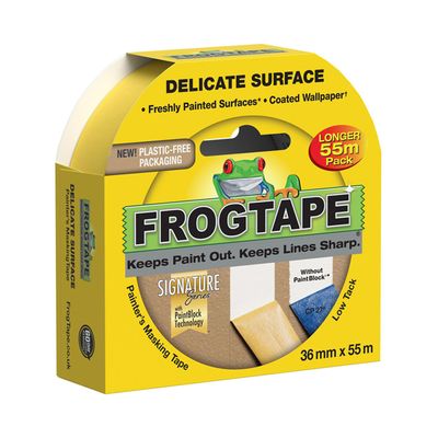 FROG TAPE DELICATE 36MM X 55M FROG TAPE DELICATE 36MM X 55M