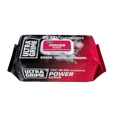Ultra Grime PRO Power Scrub Cloth Wipes (80)