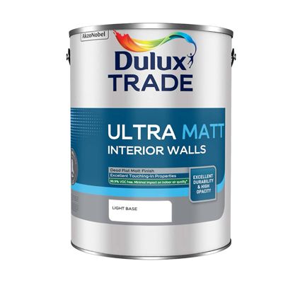 Dulux Trade Ultra Matt Interior Walls Light Base 5L