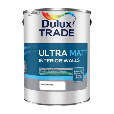 Dulux Trade Ultra MattInterior Walls Medium Base 5L