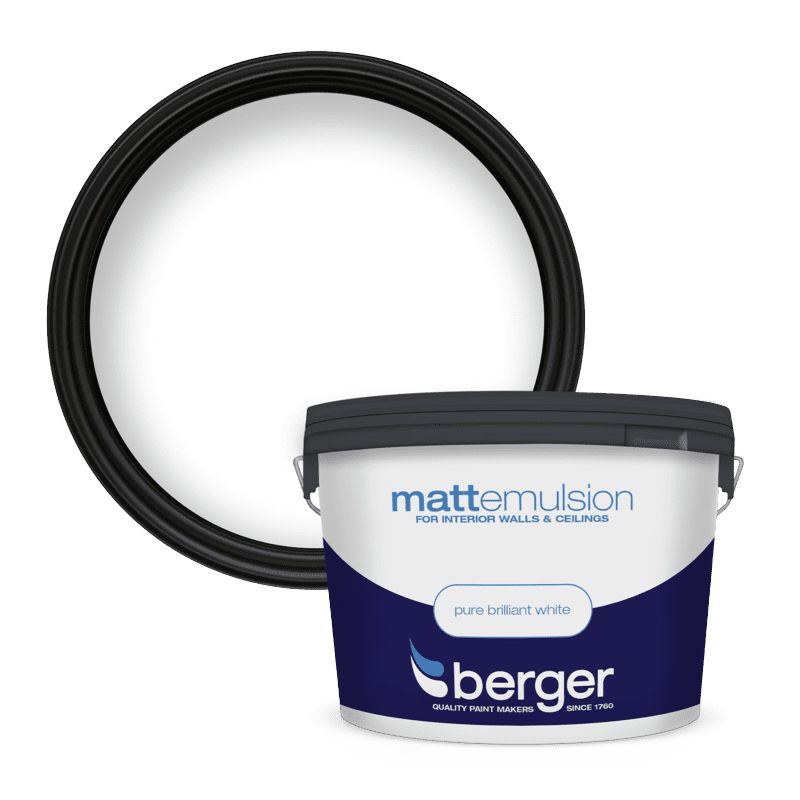 Berger Matt Emulsion Brilliant White 7.5L