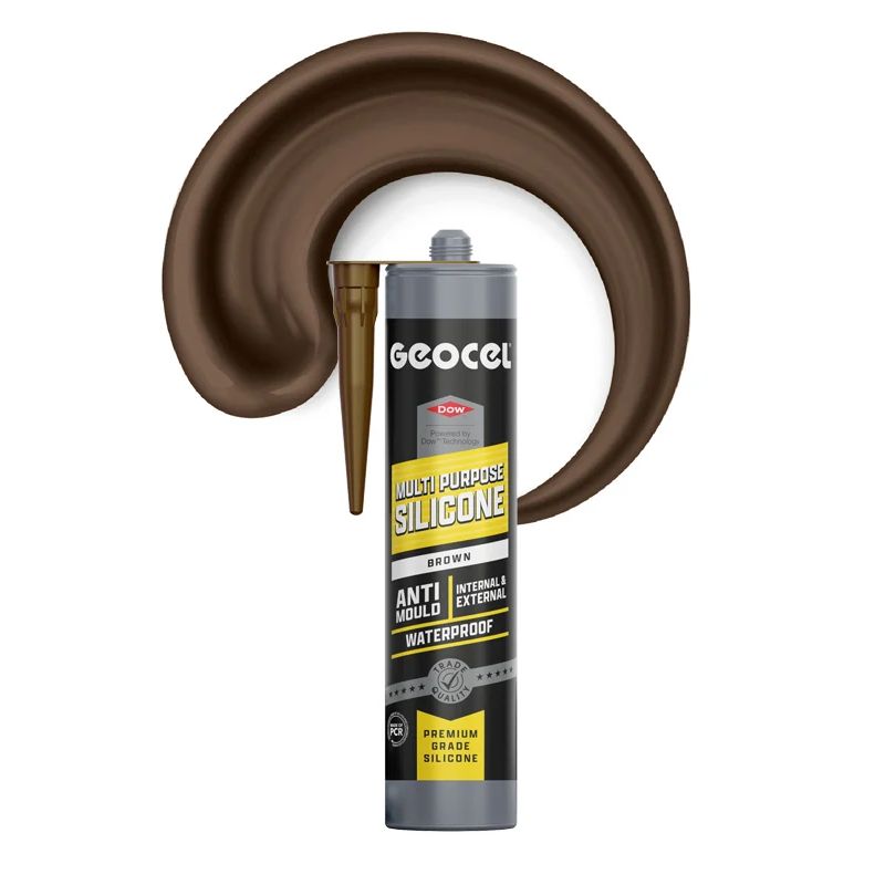 Geocel Multi-Purpose Silicone Brown 300ml
