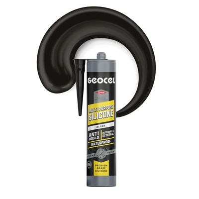 Geocel Multi-Purpose Silicone Black 300ml