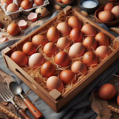 Cluck &amp; Collect - Farmgate Collection - Tray of 30 (Mixed grade)