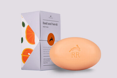 Basil & Neroli Body Bar 150g by Rabbit Rabbit