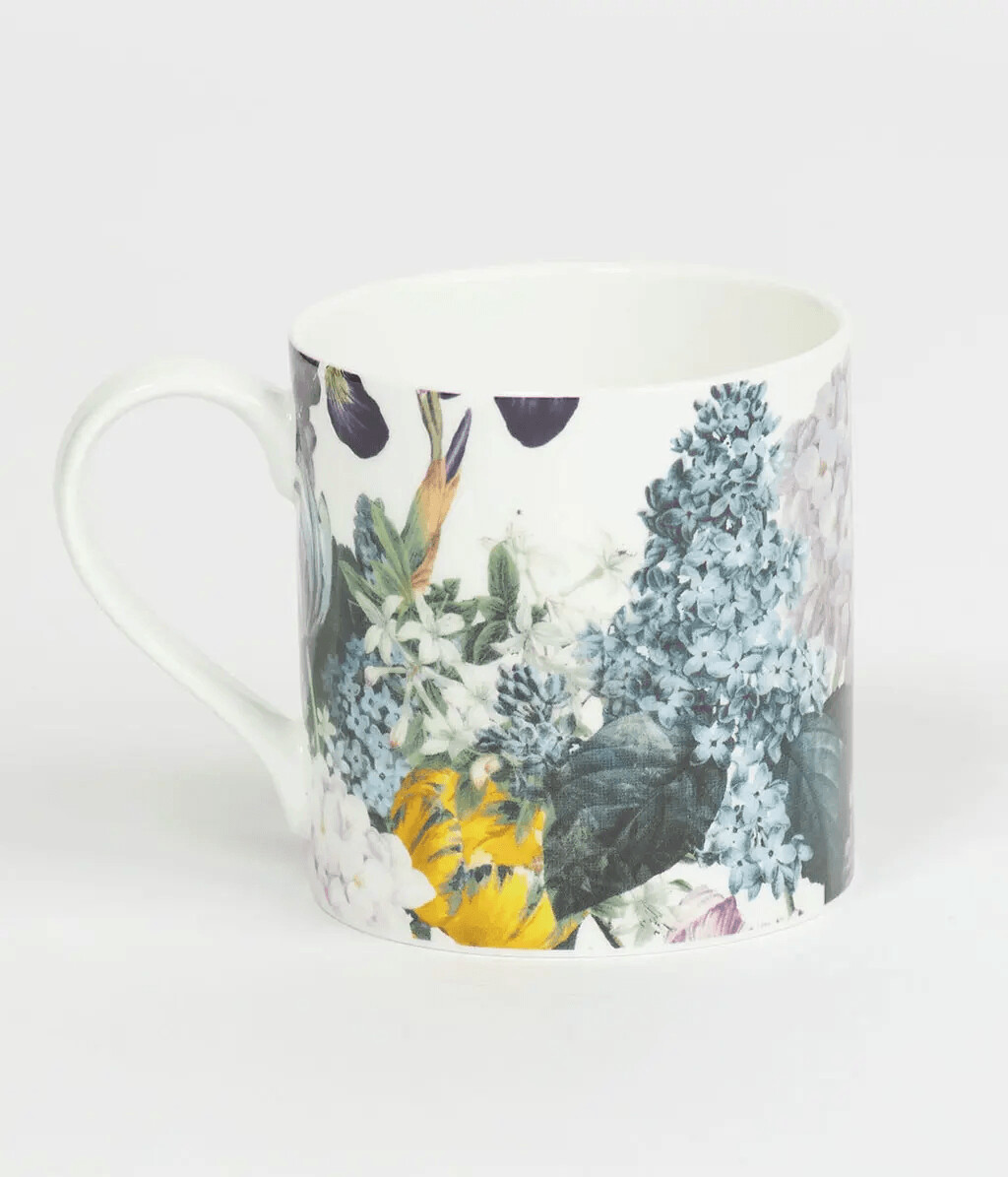 Julia White Mug by MM Linen