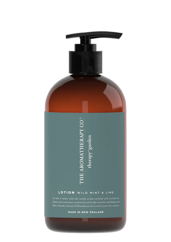 Hand & Body Lotion Garden - Wild Lime & Mint by The Aromatherapy Co.