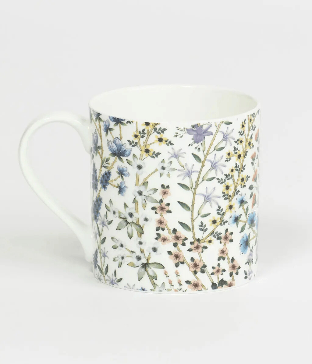 Hattie White Mug by MM Linen