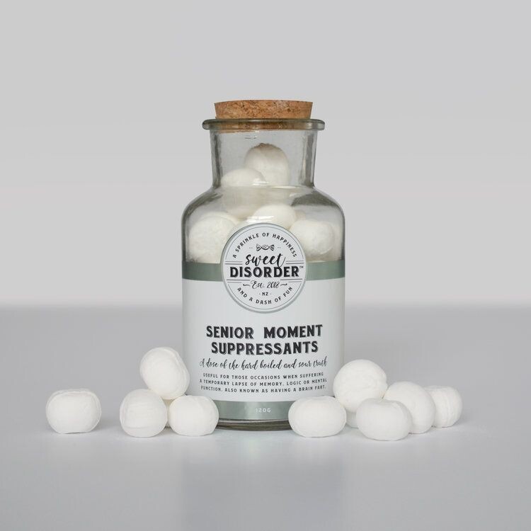 Senior Moment Suppressants by Sweet Disorder