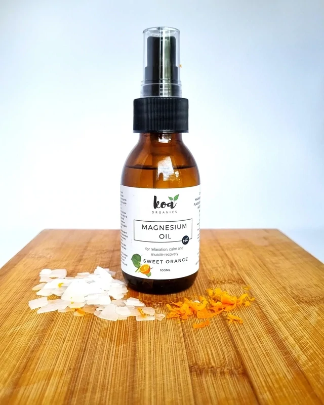 Magnesium Oil Spray with Sweet Orange 100ml by Koa Organics