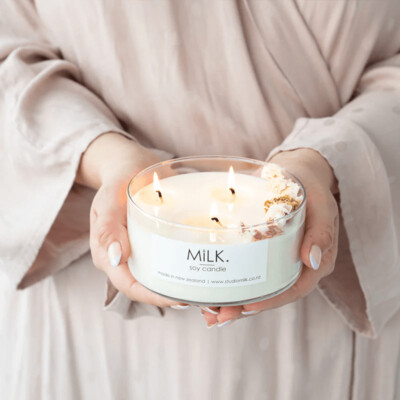 Boho Bowl Candles Large by Studio Milk