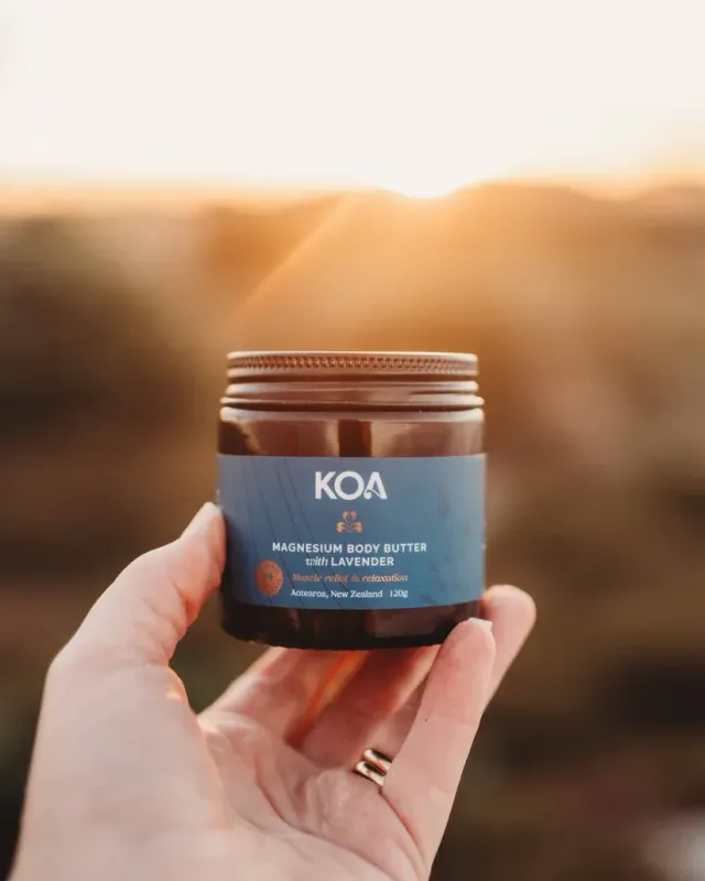 Magnesium Body Butter with Lavender 65g by Koa Organics